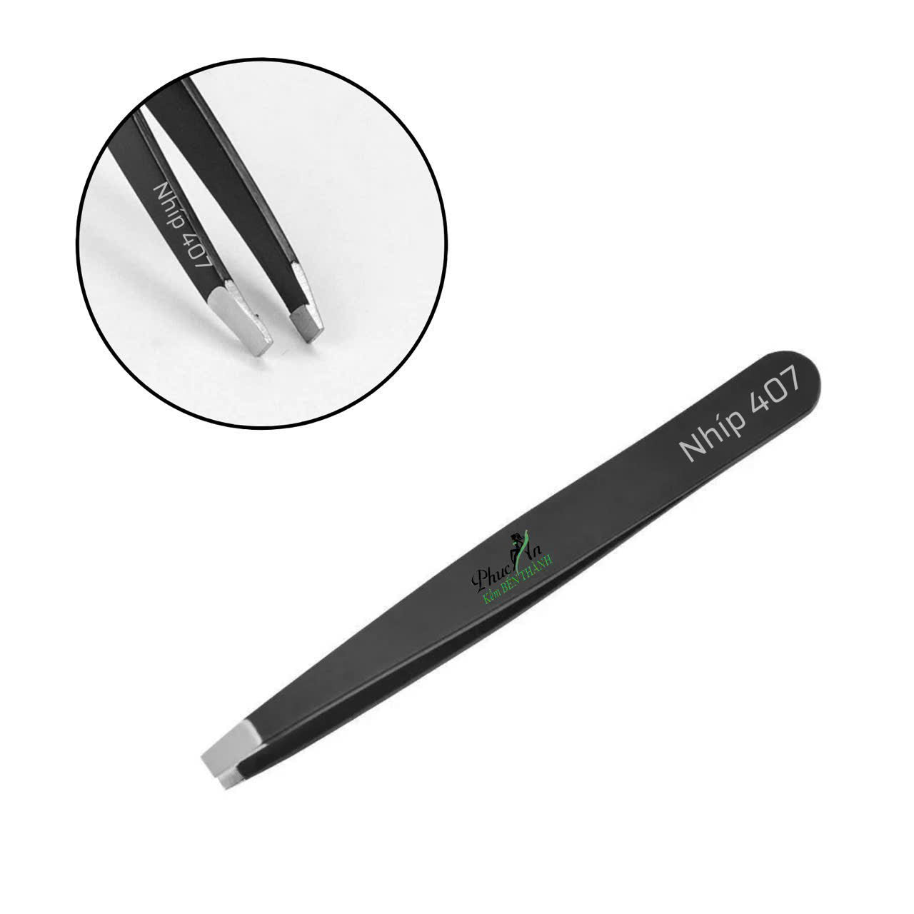 Ben Thanh Nipper Stainless Steel Tweezers 407