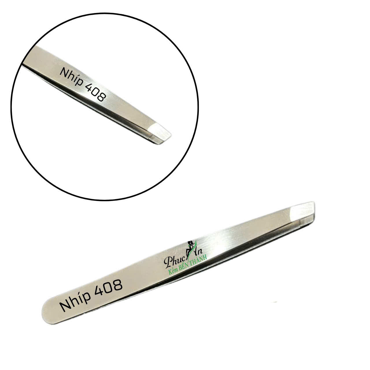 Ben Thanh Nipper Stainless Steel Tweezers 408